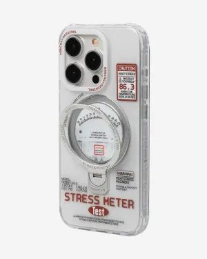 Stress Meter Phone Case With Stand (iPhone 13/14/15/16 Series)