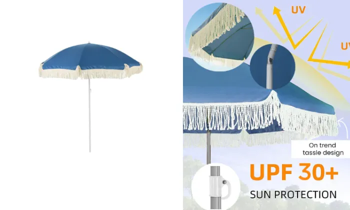 Tassle Beach Umbrella UV30 