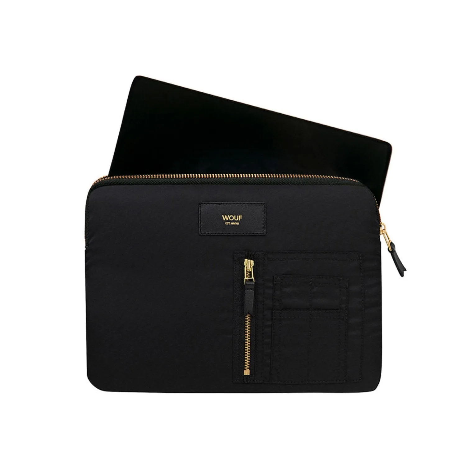 wouf | ipad sleeve | bomber black - LC